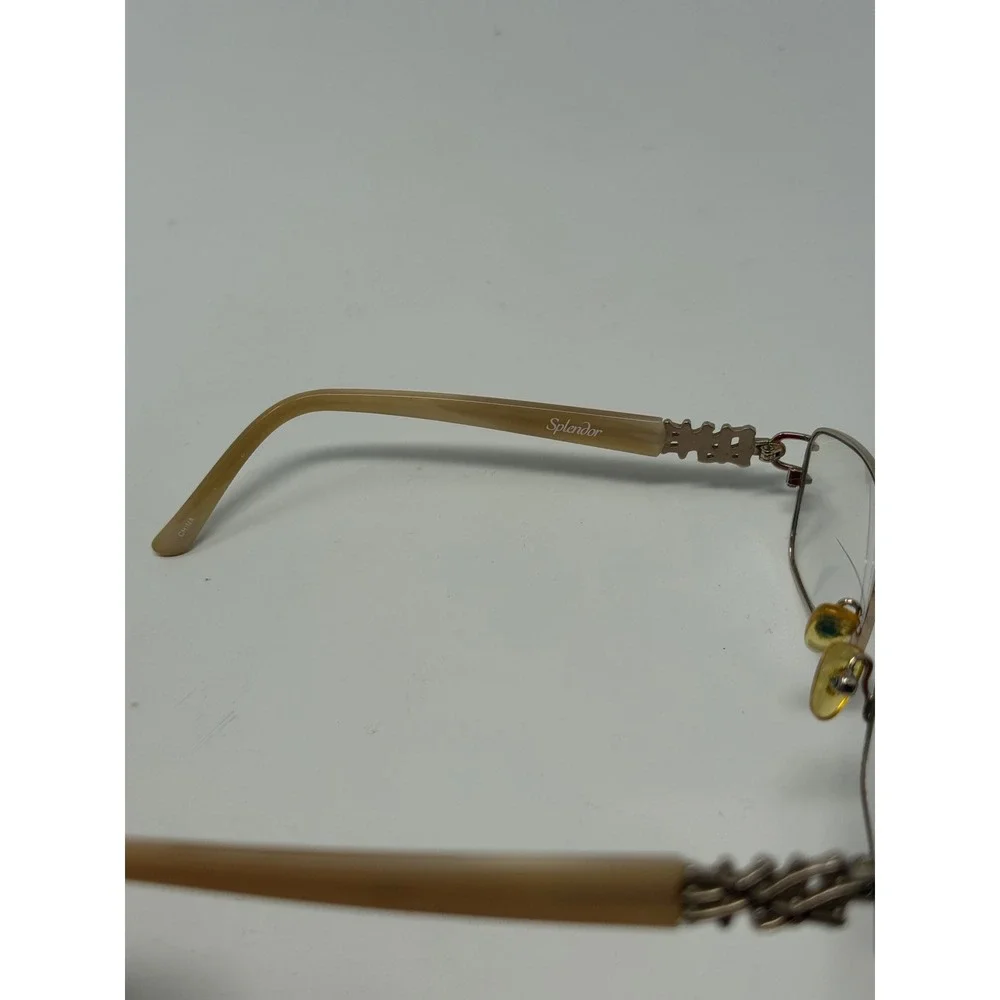 Splendor SP 2005 Champagne Gold Rectangular frame only Tan SP2005